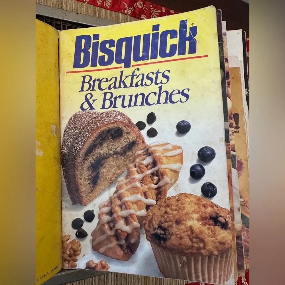 Betty Crocker Creative Recipe Binder Bisquick 13 Books Jesse Jones Box Corp RARE